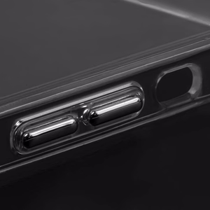 Hybrid Crystal case for iPhone X / XS transparent big hole