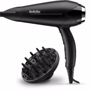 BaByliss D572DE – plaukų džiovintuvas, 2200 W, juodas