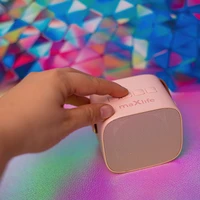 "Maxlife" "Bluetooth" karaokės garsiakalbis MXKS-100 rožinės spalvos