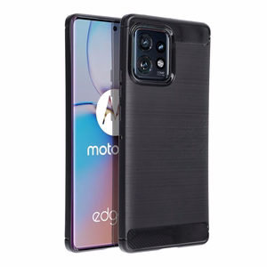 CARBON dėklas telefonui MOTOROLA EDGE 40 Pro juodas
