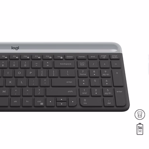 Logitech Slim belaidis rinkinys MK470