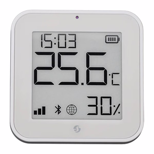 "ZigBee" temperatūros ir drėgmės jutiklis "Shelly BLU H&T ZB" (baltas)