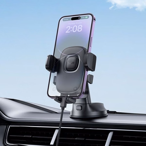 Automobilinis telefono laikiklis Hoco H76 (dashboard) juodas