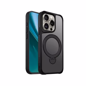 Etteri Matt Mag Ring чехол iPhone 15 Pro 6,1" черный