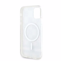 DKNY IML languoto Mono rašto ir spausdintų juostų magnetinis dėklas telefonui iPhone 11 / Xr - smėlinis