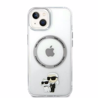 Karl Lagerfeld KLHMP14MHNKCIT iPhone 14 Plus 6.7" kietas dėklas transparent