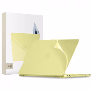 Tech-Protect Softshell Чехол для MacBook Neo 13 2026 - матовый жёлтый