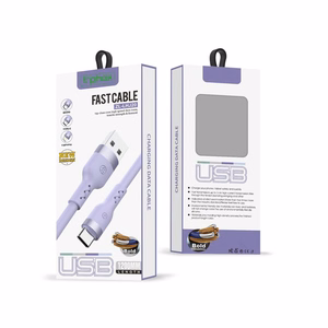 T-PHOX LAIDAS BOLD USB/LIGHTNING 3A ŠVIESIAI MĖLYNAS