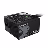 GIGABYTE GP-P650G maitinimo blokas 650 W 20+4 pin ATX ATX Juoda
