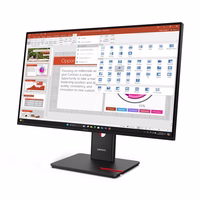 Lenovo ThinkVision T27-40 LED display 68,6 cm (27") 1920 x 1080 pikseliai „Full HD“ Juoda