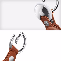 Tech-Protect NaturalFit dėklas Apple AirTag 1/2 - rudas