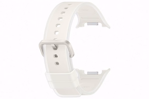 Kreminis „Samsung SXL34SU Misty Band“ laikrodžio dirželis (S/M), skirtas „Galaxy Watch9“ ir „Galaxy Watch8“