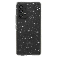 Dėklas telefonui Crystal Glitter Case Samsung Galaxy A33 5G - sidabrinis