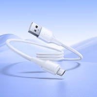 Kabelis USB A į Micro USB Hoco 2,4A 1 m X120 baltas