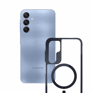 3mk Satin Armor Magnetinis dėklas telefonui Samsung Galaxy A25 5G - skaidrus