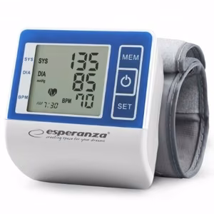 Esperanza ECB001 – semi-automatic wrist blood-pressure monitor
