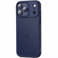 Tech-Protect MagMat dėklas telefonui iPhone 17 Pro - matinės tamsiai mėlynos spalvos