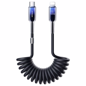 USB-C - Lightning kabelis Joyroom S-A43 30W 1.5m juodas