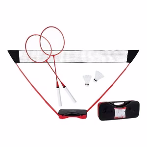 Donnay nešiojamas 5 dalių badmintono rinkinys lagaminėlyje