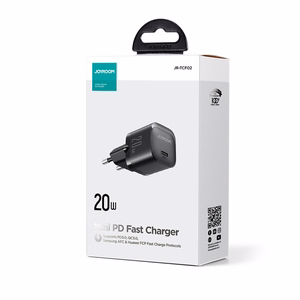 Įkroviklis Joyroom JR-TCF02 20W USB-C juodas