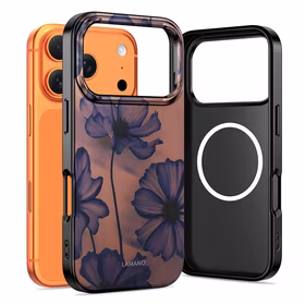 Tech-Protect Lamano MagSafe dėklas iPhone 17 Pro Max rudai violetinis