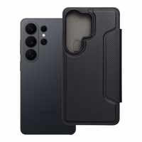 RAZOR knygos tipo dėklas SAMSUNG S26 Ultra telefonui, juodas