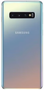 Galinis dangtelis Samsung G973 S10 Prism Silver originalus (naudotas, Grade C)