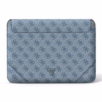 Guess 4G Uptown Triangle Logo dėklas 13–14" nešiojamam kompiuteriui - mėlynas