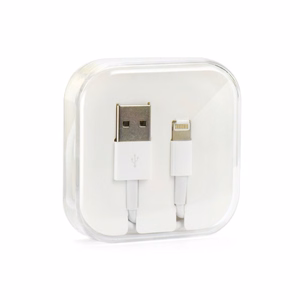 Kabelis USB A į Lightning 1A HD4 BOX 1 m baltas