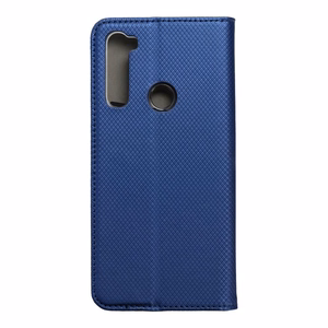 SMART Dėklas telefonui Book XIAOMI Redmi Note 8T tamsiai mėlynas