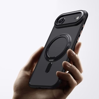 Tech-Protect MagRing MagSafe dėklas telefonui iPhone 17 Air - juodas