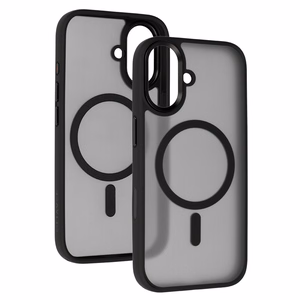 Liavec Cloudy Case with Metal Camera Frame for Iphone 17 black (Camera Control Button)