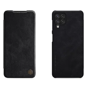 Nillkin Qin odinis dėklas Samsung Galaxy A22 4G juodas