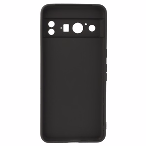 Matinis galinis dėklas telefonui GOOGLE PIXEL 8 PRO juodas