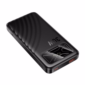 Išorinis akumuliatorius Hoco Q42, 10000 mAh, QC PD, 30 W, 3 A, juodas