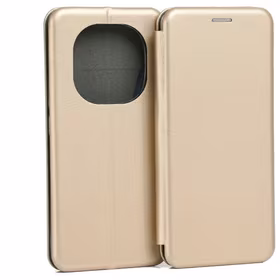 Beline Book Magnetic knygutės tipo dėklas Xiaomi Redmi Note 14 Pro 5G auksinis