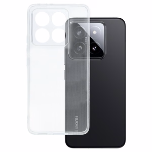 Ultra skaidrus 1mm dėklas telefonui Xiaomi 14T skaidrus