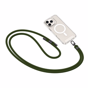 TECH-PROTECT C7S virvinis crossbody dirželis tamsiai žalias/juodas