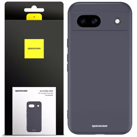 Spacecase Dėklas Silicone Case Google Pixel 8A juodas