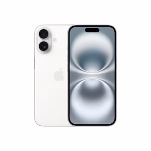 Apple iPhone 16 128 GB (MYE93HX/A), baltas