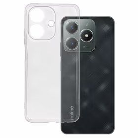 Itin plonas 1mm dėklas telefonui Realme C61 permatomas