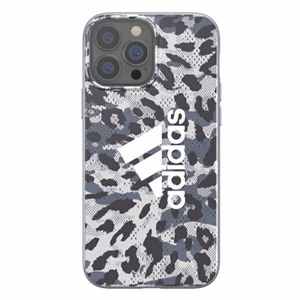 Adidas OR SnapCase Leopard dėklas telefonui iPhone 13 Pro Max - pilkas