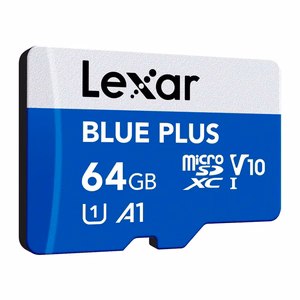 Atminties kortelė Micro SDXC 64GB UHS-I Lexar su adapteriu