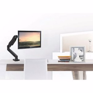Maclean MC-860 monitoriaus laikiklis arba stovas 68,6 cm (27") Juoda Stalas