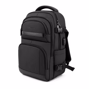 Wozinsky WPW-20L travel backpack with laptop pocket 40x20x25 cm for cabin luggage black