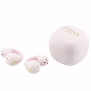 Belaidės ausinės OWS Guess Mini Classic, rožinės