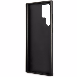 Guess GUHCS23LG4GFGR S23 Ultra S918 grey/grey hardcase 4G Metal Gold Logo
