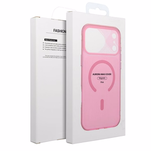 „Aurora“ dėklas, skirtas „iPhone 17 Pro Max“, suderinamas su „MagSafe“ – rožinis