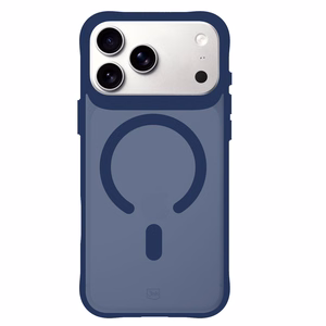 "3mk Smoke MagCase" dėklas "iPhone 17 Pro" - mėlynas permatomas