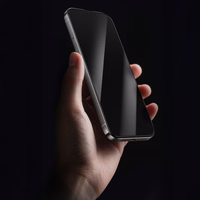 Rock Tempered stiklas Privatumo Full-coverage Anti-static for Iphone 17 Pro